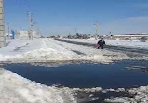 فیلمی از وضعیت نامناسب جاده در شورآباد