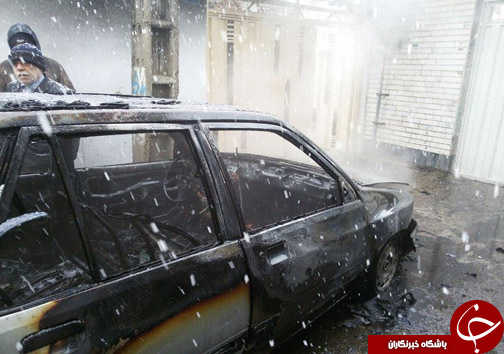 دو حادثه در ساری بدون تلفات جانی +تصاویر