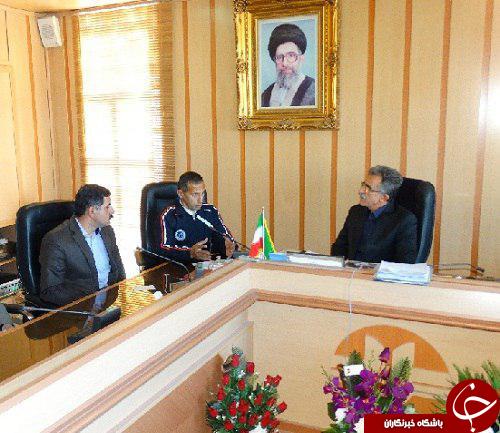 دوچرخه سوار آملی حامل پيام محيط زيست  به  کرمانشاه رسید