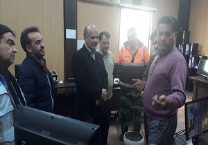 بارش برف در یزد بدون حادثه بود