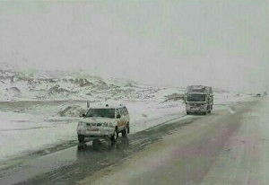 محور ساوه_ بویین زهرا باز شد/ لاین برگشت محور ساوه_ تهران همچنان مسدود است