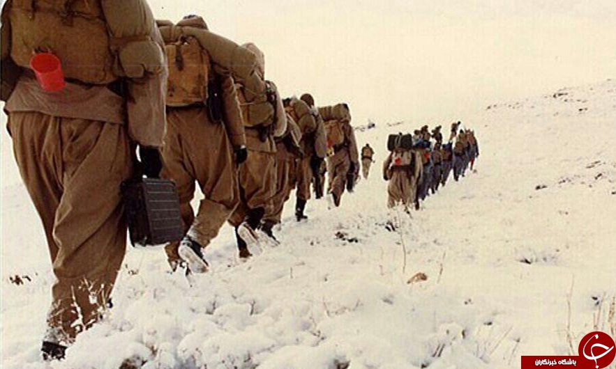 تصاویری رزمندگان دفاع مقدس در برف تصاویری رزمندگان دفاع مقدس در برف