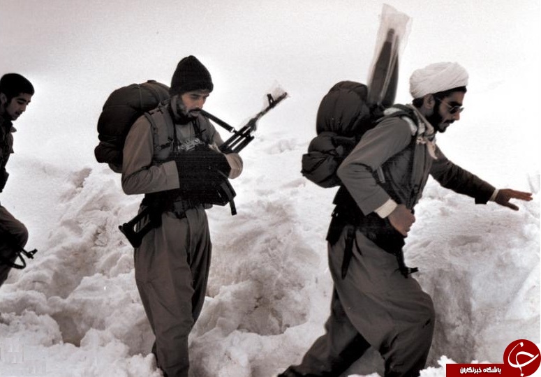 تصاویری رزمندگان دفاع مقدس در برف تصاویری رزمندگان دفاع مقدس در برف