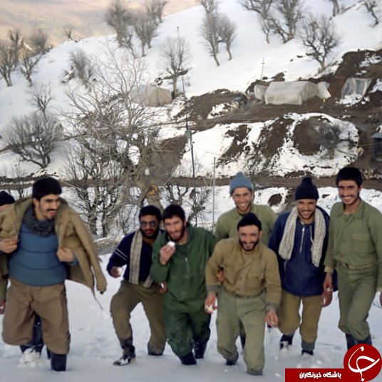 تصاویری رزمندگان دفاع مقدس در برف تصاویری رزمندگان دفاع مقدس در برف