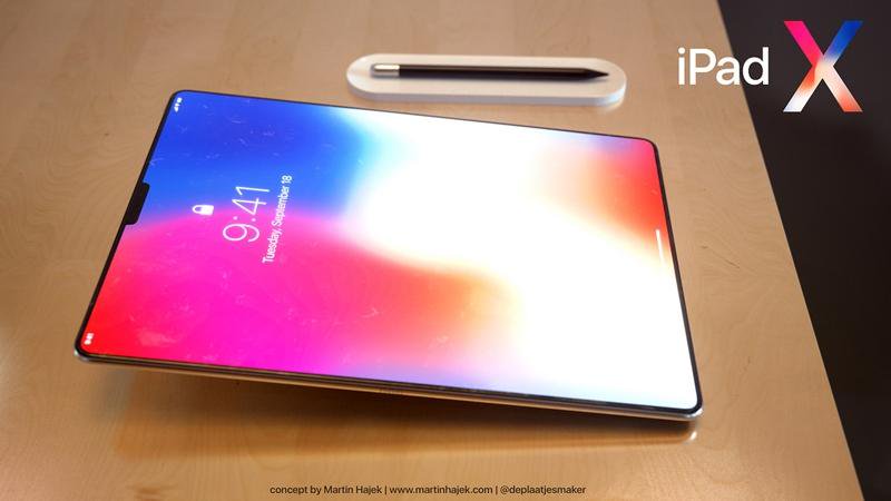 عرضه iPad Pro 2018 با طراحی آیفون X عرضه iPad Pro 2018 با طراحی آیفون X