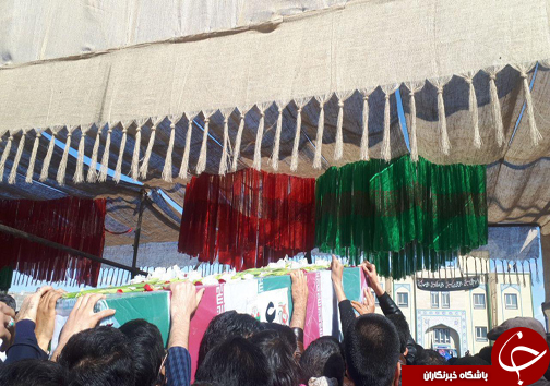 مراسم تشییع پیکر مطهر شهدای گمنام در بیرجند آغاز شد