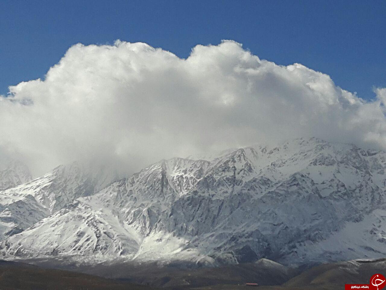 مه&zwnj;گرفتگی شدید در دناکوه + تصاویر