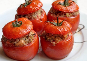 دستور پخت دلمه گوجه فرنگی