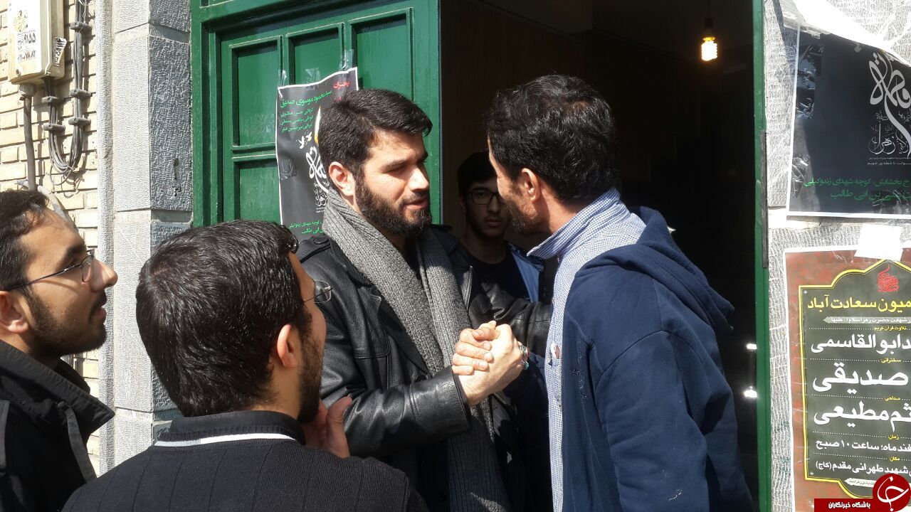 گزارش تصویری از تجمع بزرگ فاطمیون در سعادت آباد