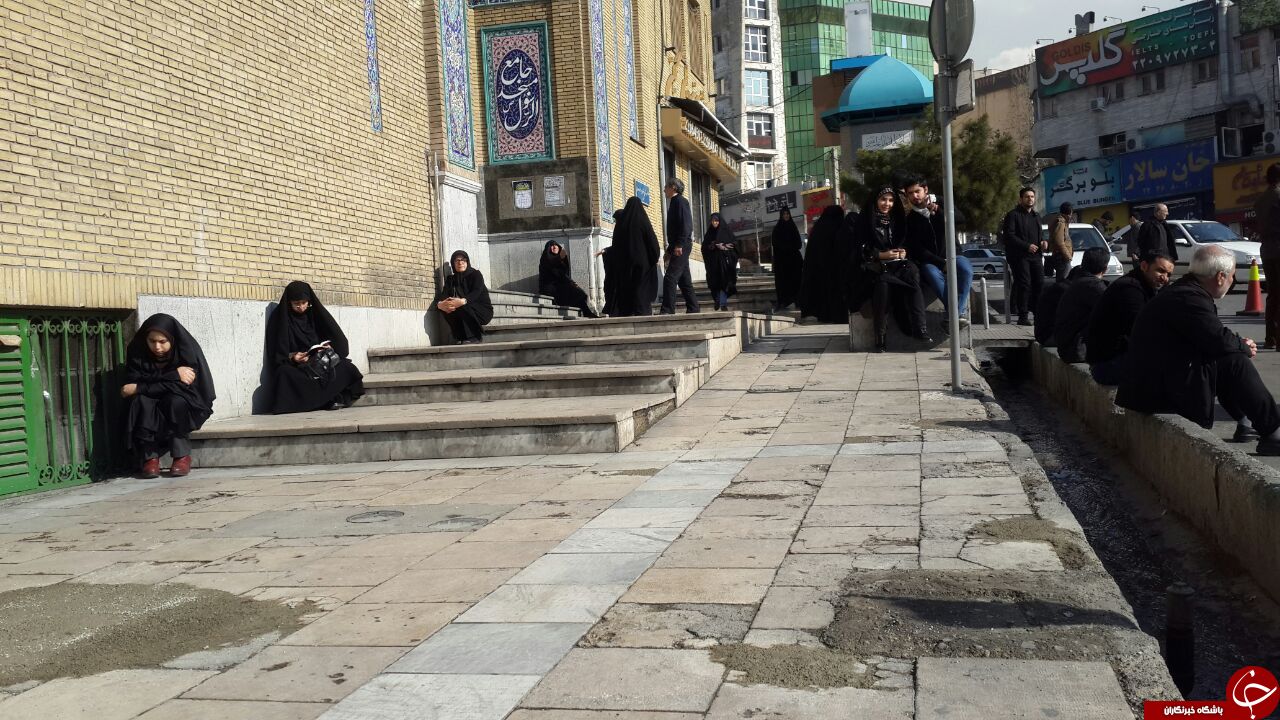 گزارش تصویری از تجمع بزرگ فاطمیون در سعادت آباد
