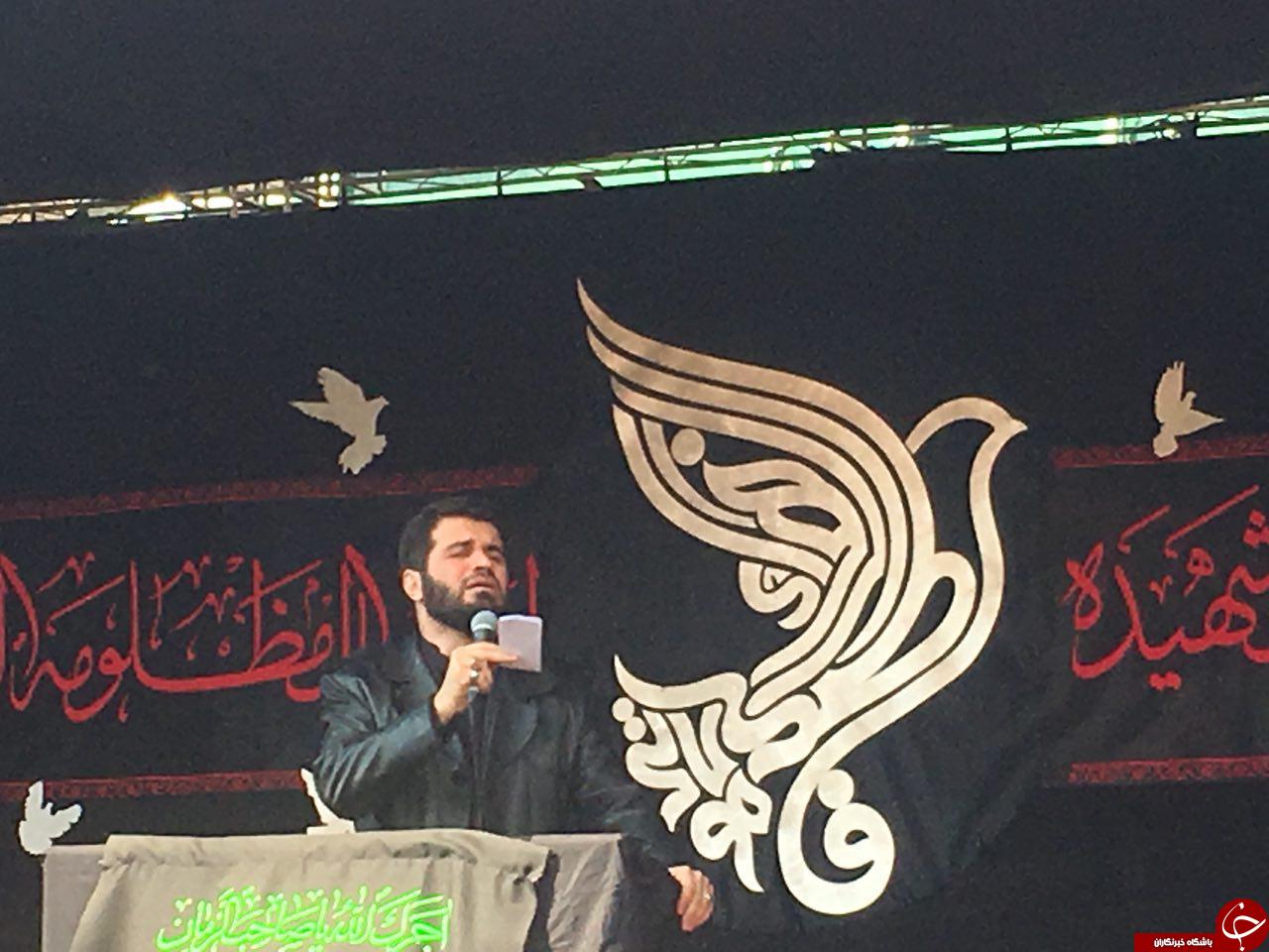 گزارش تصویری از تجمع بزرگ فاطمیون در سعادت آباد