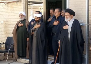 سوگواری روحانیان بافق در سوگ شهادت حضرت فاطمه زهرا (س)