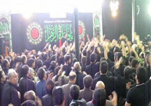 مراسم سوگواری فاطمیه در کاشان + فیلم