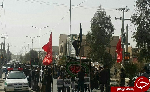 سیستان و بلوچستان در سالروز شهادت بانوی دو عالم غرق در عزا و ماتم شد+تصاویر