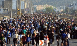 برگزاری همایش بزرگ پیاده‌ روی خانوادگی در رامهرمز