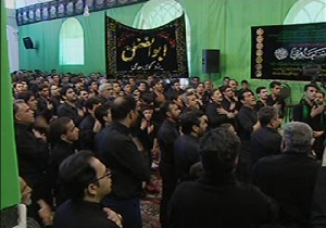 دارالعباده در سوگ حضرت فاطمه زهرا (س)