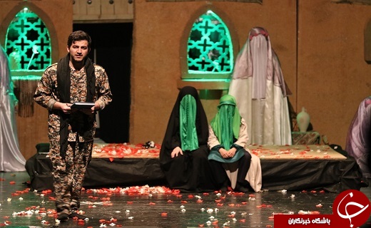 تئاتر انسیه الحورا در ارومیه برگزار شد+تصاویر