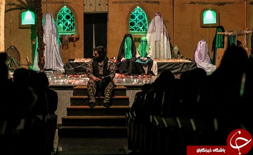 تئاتر انسیه الحورا در ارومیه برگزار شد+تصاویر