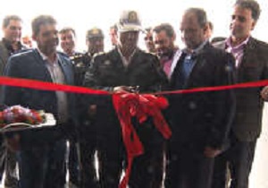 بهره برداری از پاسگاه پلیس راه یزد-کرمان