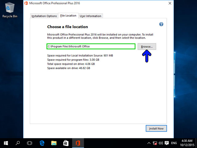 دانلود آفیس /&nbsp;&nbsp; دانلود Microsoft Office 2016&nbsp;&nbsp; برای کامپیوتر + آموزش نصب