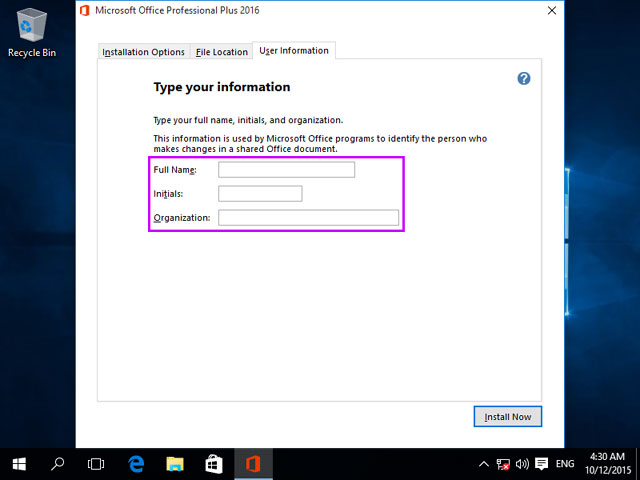 دانلود آفیس /&nbsp;&nbsp; دانلود Microsoft Office 2016&nbsp;&nbsp; برای کامپیوتر + آموزش نصب