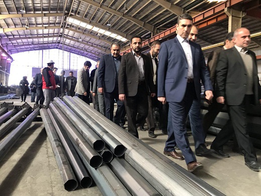بررسی مشکلات شهرک صنعتی خیر آباد اراک با حضور مسئولان استان مرکزی