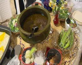 نخستین جشنواره غذاهای گیلانی با طعم سبزیجات  دررشت