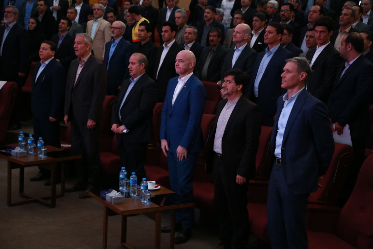 دیدار اینفانتینو با خانواده فوتبال ایران