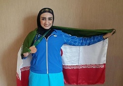 گفتگو با بانوی نخست مسابقات سوپرلیگ کاراته کشور