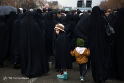 تشییع پیکر شهید مدافع حرم گل آقا مرادی - مشهد مقدس