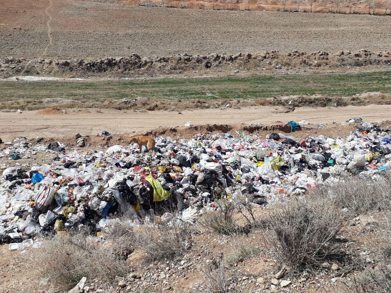 چهره ناخوشایند زباله در طبیعت روستای &laquo;خیرآباد&raquo; + فیلم