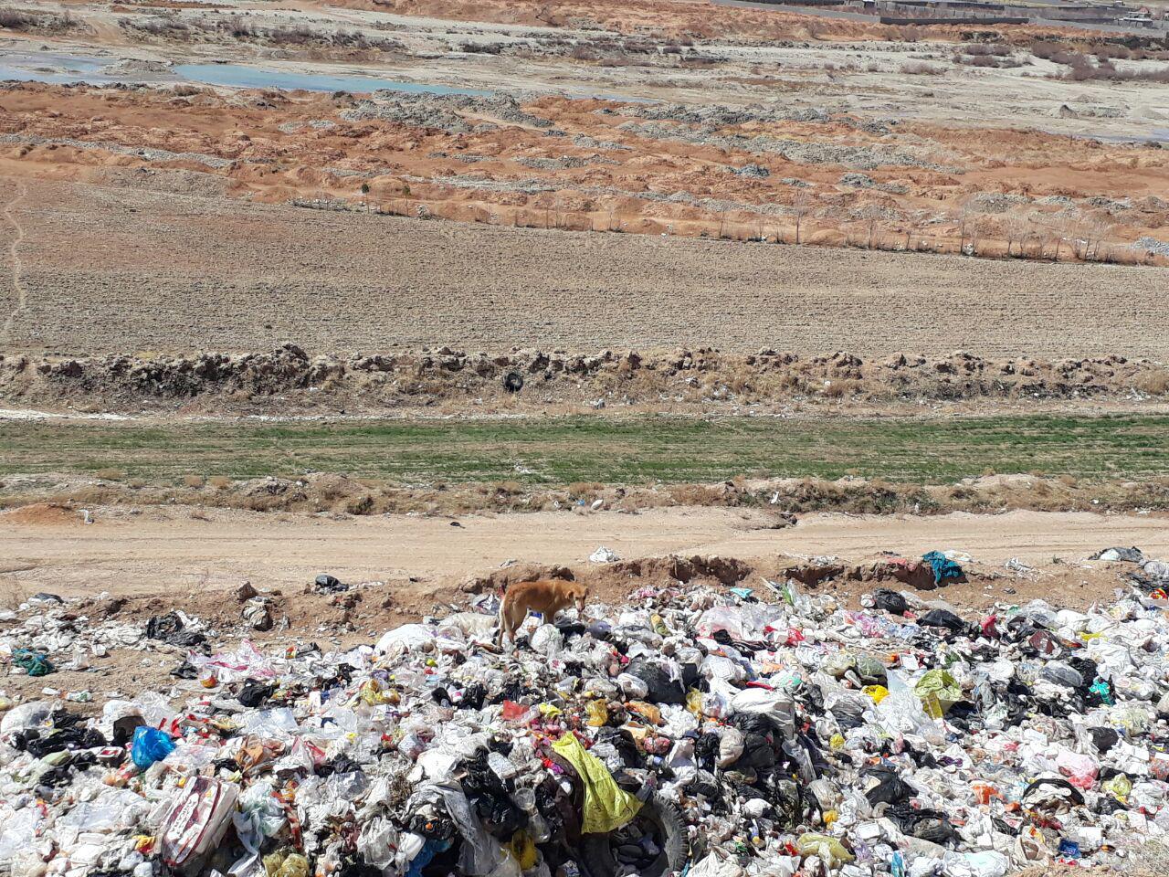 چهره ناخوشایند زباله در طبیعت روستای &laquo;خیرآباد&raquo; + فیلم
