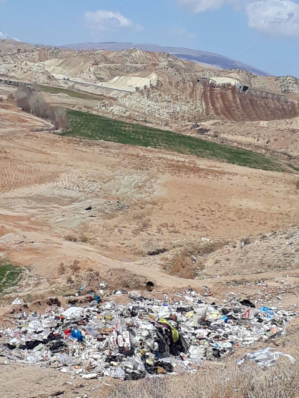 چهره ناخوشایند زباله در طبیعت روستای &laquo;خیرآباد&raquo; + فیلم