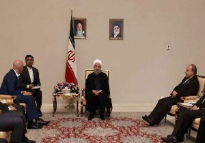 دیدار روحانی و اینفانتینو برگزار شد