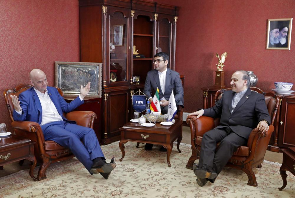واکنش رسانه عربستانی به دیدار اینفانتینو با سلطانی فر