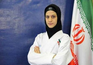 حضور بانوی کاراته کای قزوینی در مسابقات قهرمانی آسیا