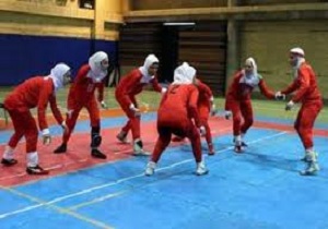 تیم بانوان کبدی نمین سرامیک اردبیل لیگ برتری شد