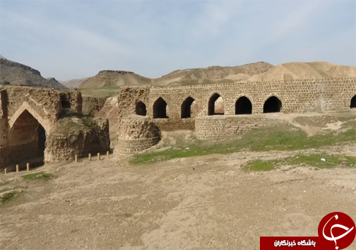 تصاویری از پل تاریخی گاومیشان در شهرستان پلدختر