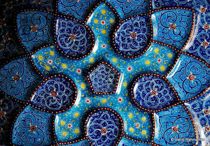میناکاری؛ آسمان آبی+تصاویر(ویژه نوروز)