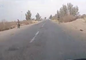 جاده زابل – کوه خواجه وضعیت نامناسبی دارد + فیلم