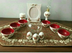 برپایی سفره هفت سین در لاهیجان