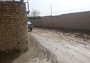 کمبود روکش آسفالت در خیابان‌های طوس علیا + فیلم