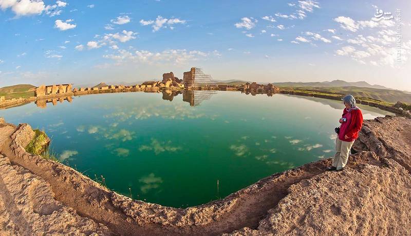 دریاچه&zwnj;ای اسرارآمیز در آذربایجان&zwnj;غربی+تصاویر