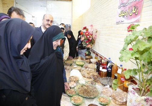 معاون رییس جمهور : دولت از بانوان کارآفرین حمایت می کند