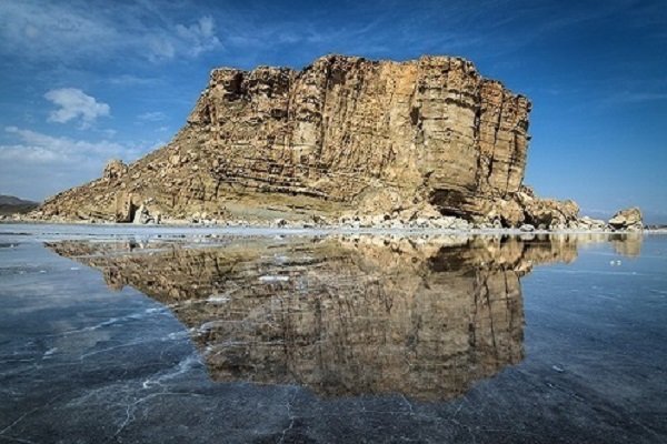 بارش های اخیر،جان دوباره به دریاچه ارومیه بخشید
