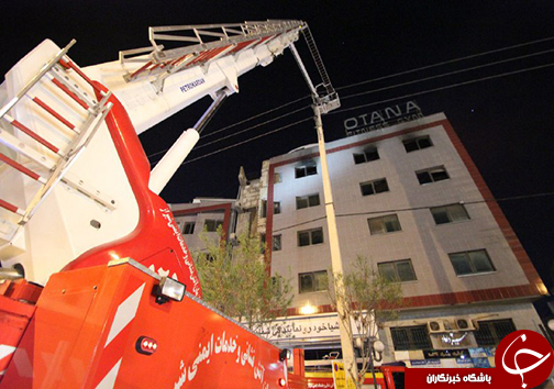 آتش سوزی در باشگاه ورزشی حادثه آفرید