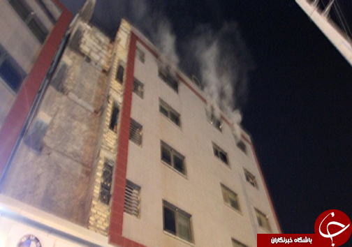 آتش سوزی در باشگاه ورزشی حادثه آفرید