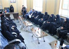 بازدید از کارگاه صنایع دستی اندرزگاه نسوان زندان مرکزی استان مرکزی بوشهر