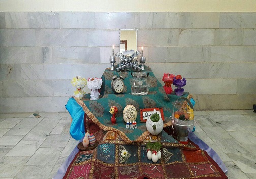 جشنواره چیدمان سفره هفت سین در خوسف برگزار شد+تصاویر