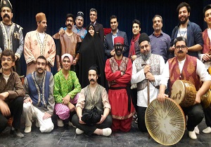 تئاتر کمدی بازی سلطان و شاه در اردکان به کار خود پایان داد